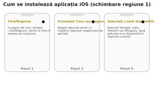 iOS: nu apare aplicația
